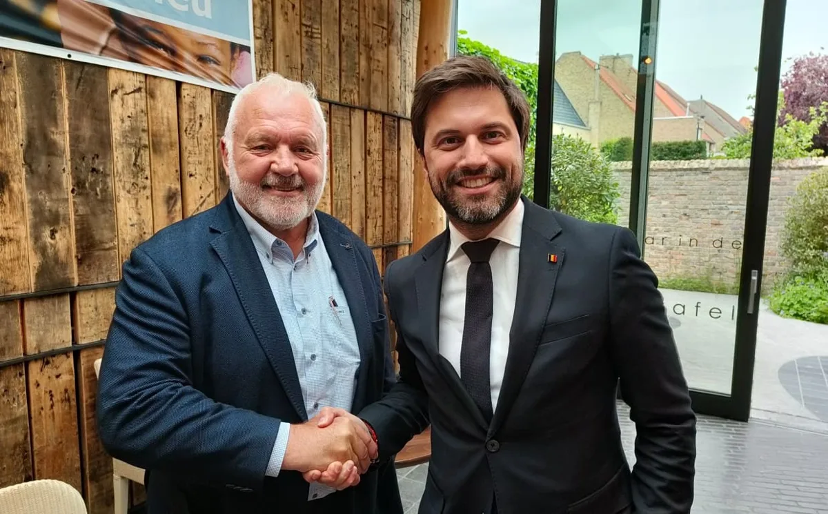 Jean-Marie en Georges-Louis : een liberaal onderonsje in Diksmuide